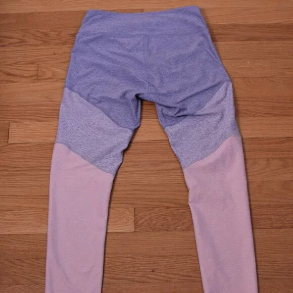 Women's Outdoor Voices 7/8 Length Springs Tri Tone Colorblock Leggings - Size S - Picture 8 of 10